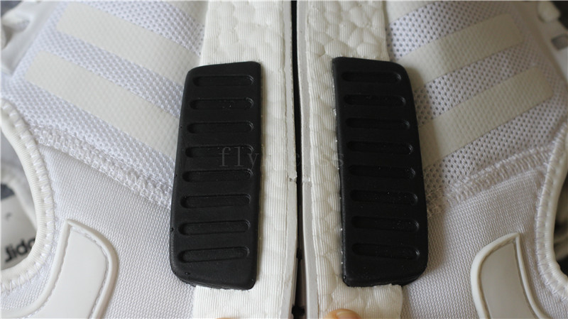 Real Boost Adidas NMD R1 Primeknit White Black